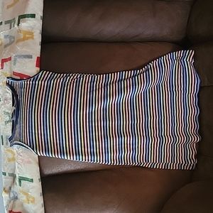 Little girls striped dress
